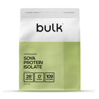 Bulk Soya Protein Isolate Powder, Vegan Protein Shake, Salted Caramel, 1 kg - BBE 09/2027