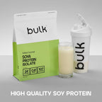 Bulk Soya Protein Isolate Powder, Vegan Protein Shake, Salted Caramel, 1 kg - BBE 09/2027