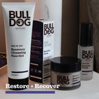 Bulldog Skincare - End Of Day Recovery Cleansing Gel for Men | Face Wash | 125 ml - Damaged Box