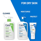 CeraVe Moisturising Lotion, for normal to very dry skin, Enriched with 3 Essential Ceramides, Hyaluronic Acid and MVe technology, CeraVe face moisturiser, Daily Hydrating Moisturiser, 473ml