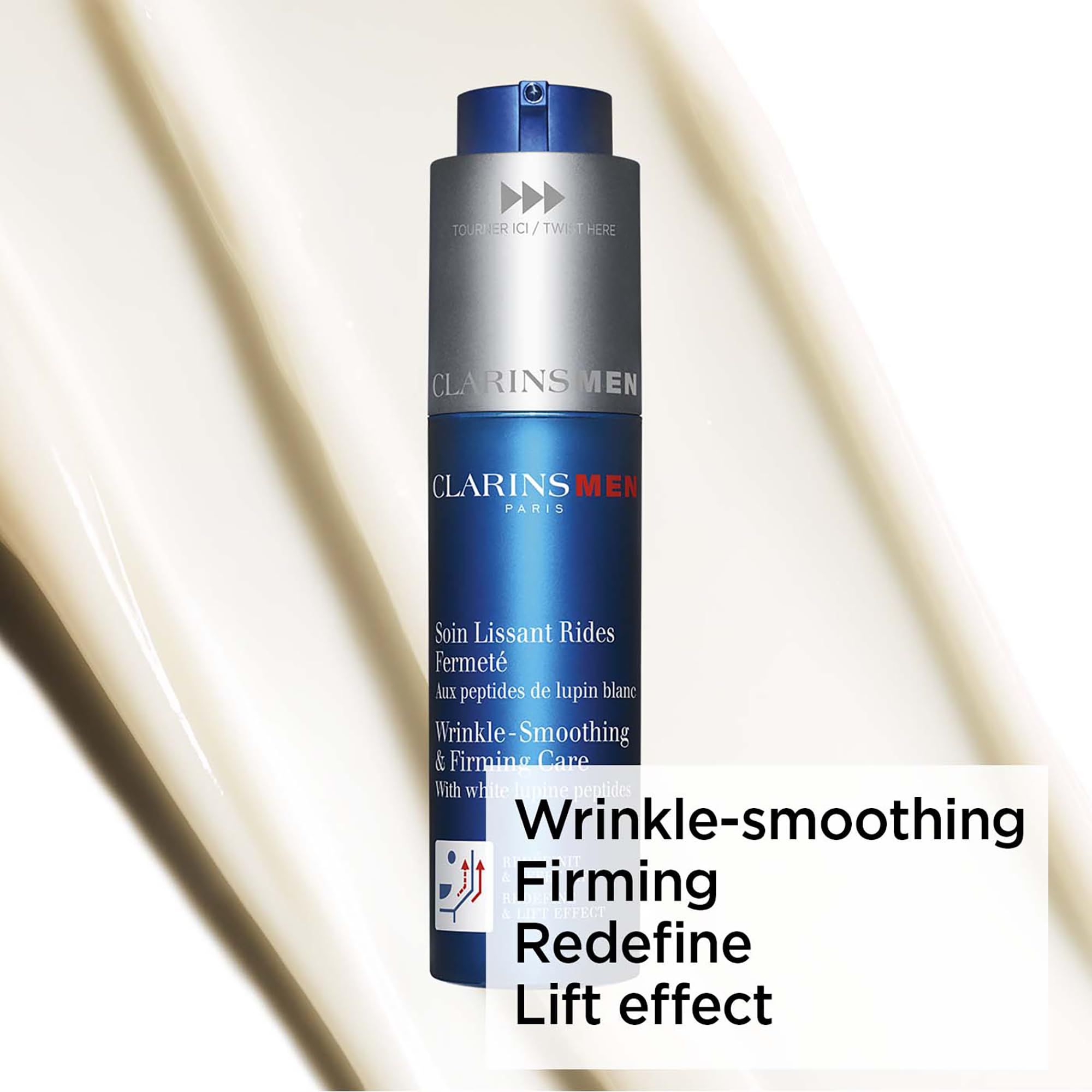 Clarins ClarinsMen Wrinkle-Smoothing & Firming Care 50ml - Damaged Box