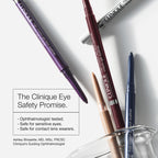 Clinique High Impact Gel Tech Eyeliner Pencil | Waterproof, Smudge Resistant + Safe For Sensitive Eyes