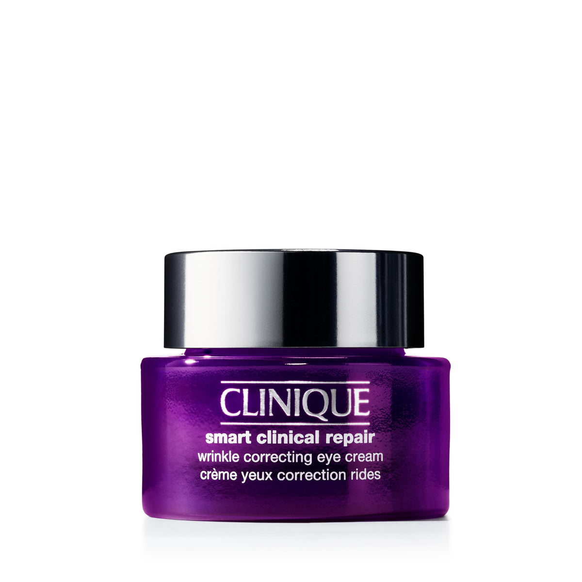 Clinique Smart Clinical Repair Wrinkle Correcting Eye Cream - Hyaluronic Acid + Peptides - Anti-Ageing Hydrating Depuffing - New