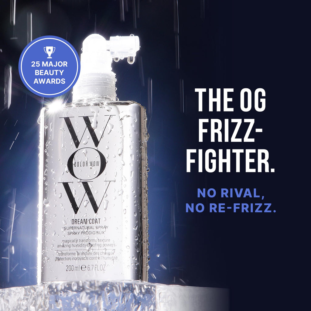 COLOR WOW Dream Coat Supernatural Spray. The Anti-frizz GOAT with amazing humidity-proofing powers, 200ml