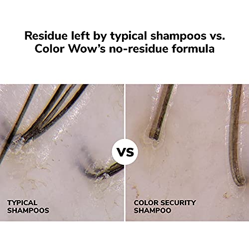 COLOR WOW Color Security Shampoo and Conditioner Duo - Sulphate-Free, Lightweight Cleanse + Hydration for Fine to Normal Hair - No Residue, Vegan, Cruelty-Free, 2 x 250ml - Damaged Box