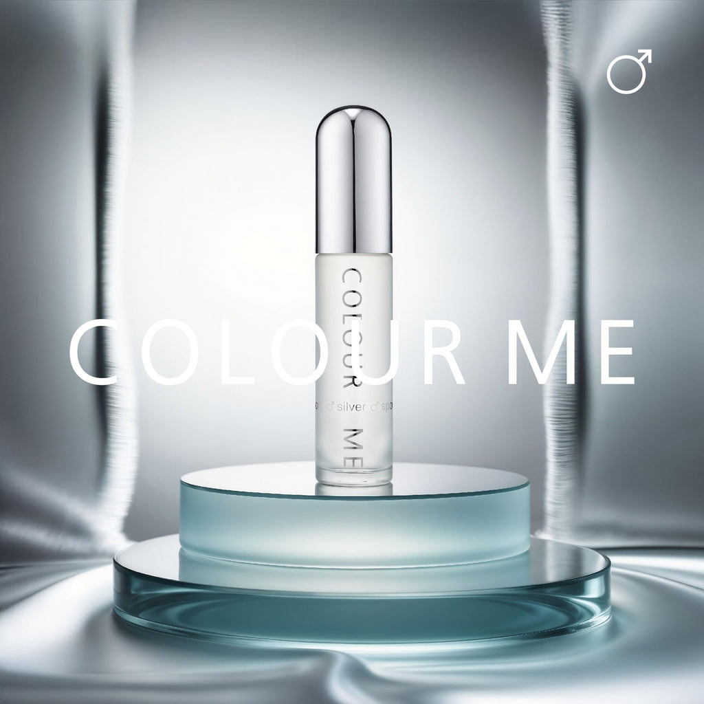COLOUR ME Silver Sport Perfume for Men. 50ml Eau de Parfum, Luxury Fragrance - Mens Aftershave, Long Lasting Fragrance for Men by Milton-Lloyd