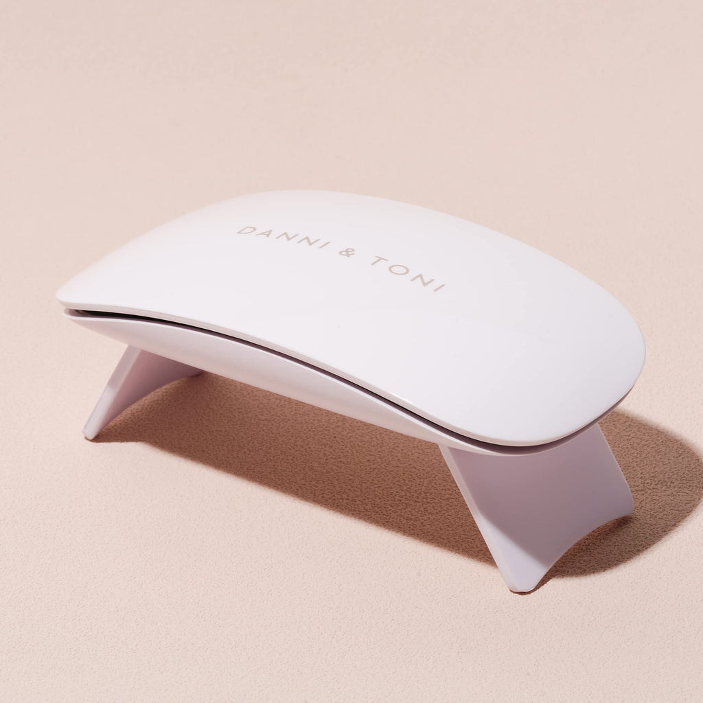 DANNI & TONI Professional UV LED Nail Lamp 6W Mini Nail Dryer for Gel Nail Wraps&Gel Nail Polish Curing Light Machine,Nail Curing Lamp,Travel Size,Fast Drying and Hardener - Damaged Box