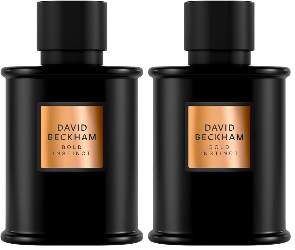 DAVID BECKHAM Bold Instinct - Eau de Parfum for Men - Aromatic Fragrance with Notes of Laurel Leaf, Nutmeg and Smoky Wood - Long Lasting - 75ml