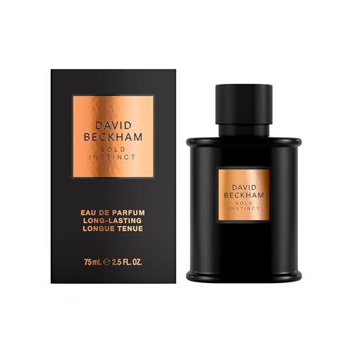 DAVID BECKHAM Bold Instinct - Eau de Parfum for Men - Aromatic Fragrance with Notes of Laurel Leaf, Nutmeg and Smoky Wood - Long Lasting - 75ml