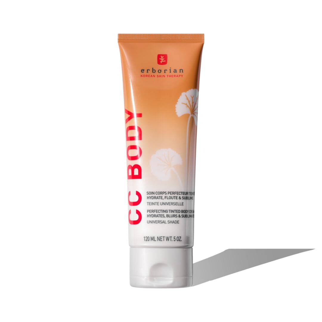 Erborian CC Body Perfecting Tinted Body Cream - Universal Shade - Moisturising Korean Cosmetic - 120ml - New