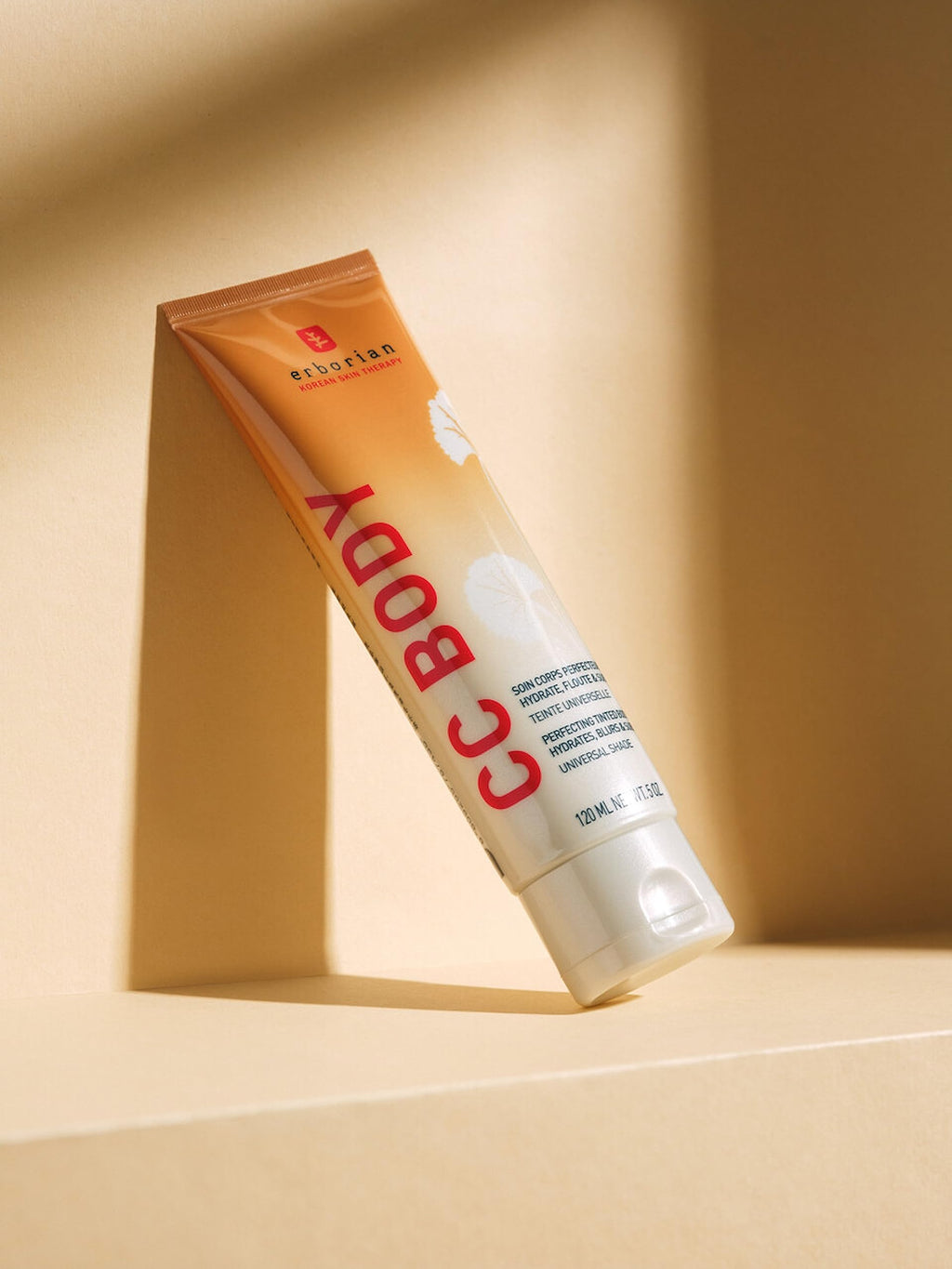 Erborian - CC Body - Perfecting Tinted Body Cream - Moisturizes, Blurs, Beautifies - Korean Cosmetic Treatment - Universal Shade - 120 ml