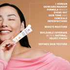 Erborian - BB Cream With Ginseng - Complexion Cream - "Baby Skin" Effect - Korean Cosmetic Treatment 5 -In -1 For SPF 20 - Clair 15 ml