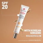 Erborian - BB Cream With Ginseng - Complexion Cream - "Baby Skin" Effect - Korean Cosmetic Treatment 5 -In -1 For SPF 20 - Clair 15 ml