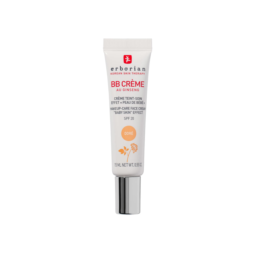 Erborian - BB Cream With Ginseng - Complexion Cream - "Baby Skin" Effect - Korean Cosmetic Treatment 5 -In -1 For SPF 20 - Clair 15 ml