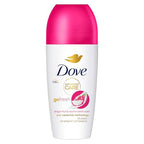 Dove Advanced Care Go Fresh Dragonfruit & Coconut Cream Scent Women's Antiperspirant Deodorant Roll On for 72 hour sweat protection with Pro-Ceramide technology 50 ml, Pack of 6