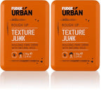 Fudge Urban Texture Junk, Texturizing Hair Cream, Flexible Medium Hold Hair Styling Product, Mouldable Clay with Natural Hold, Hair Cream for Men, 70 g