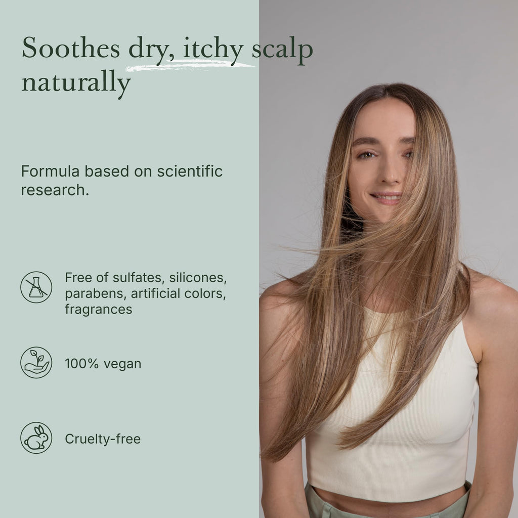 Good&All Tea Tree Shampoo and Conditioner Set for Dry Itchy Scalp with Peppermint - Sodium Lauryl Sulfate/Sulphate, Silicone, Paraben, Fragrance Free - 400ml