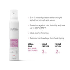 Goldwell StyleSign Shaping & Finishing Spray, For All Hair Types, Heat Protection & Frizz Control, Humidity & Frizz Resistance up to 72h, Vegan, 200ml