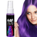 Fashion Base Purple Temporary Coloured Hair Spray - Purple Hair Dye - Instant Styling