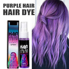 Fashion Base Purple Temporary Coloured Hair Spray - Purple Hair Dye - Instant Styling