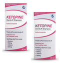 Ketopine Anti-Dandruff Shampoo 60ML - Pack of 2