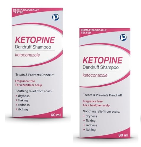 Ketopine Anti-Dandruff Shampoo 60ML - Pack of 2