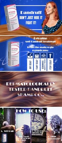 Ketopine Anti-Dandruff Shampoo 60ML - Pack of 2