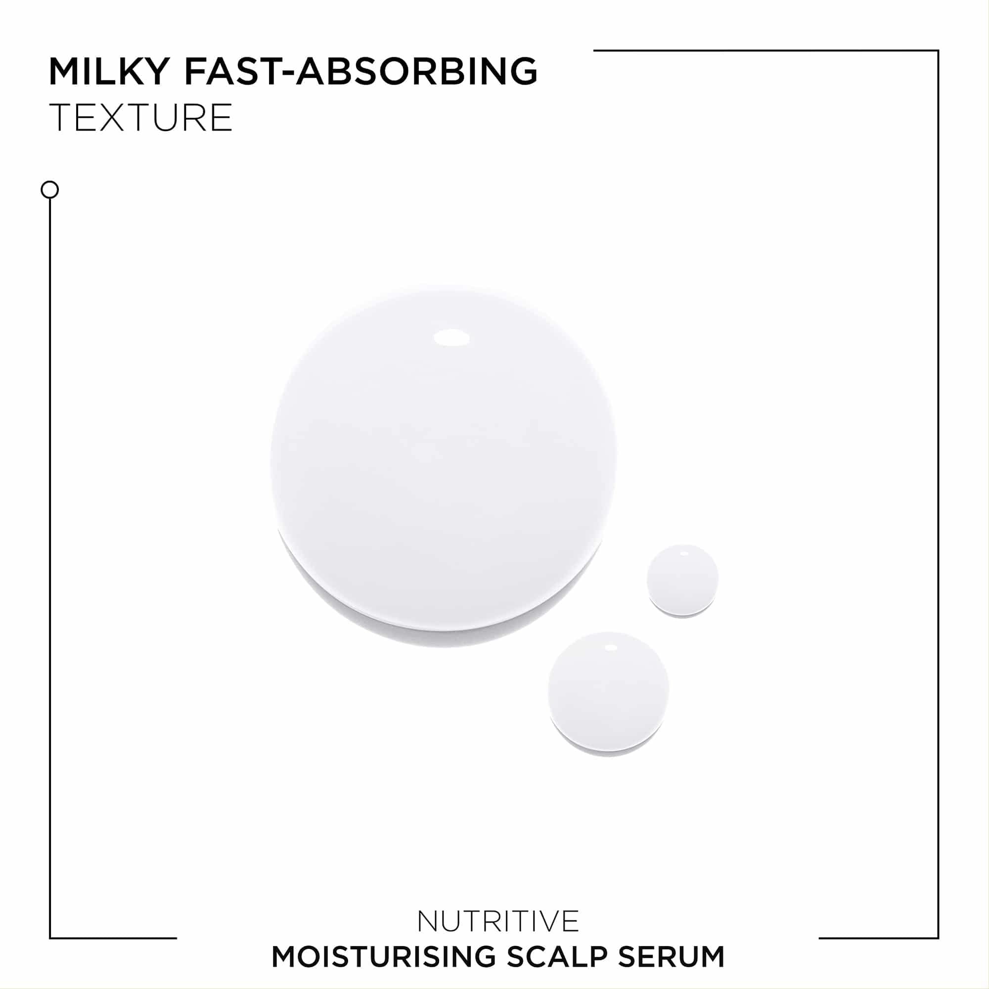 K'erastase Nutritive, Hydrating Scalp Serum for Dry Hair, With Niacinamide and Vitamins, Moisturising and Revitalising, Fast Absorbing and Non Greasy, Nutri-Supplement, 90 ml - Damaged Box