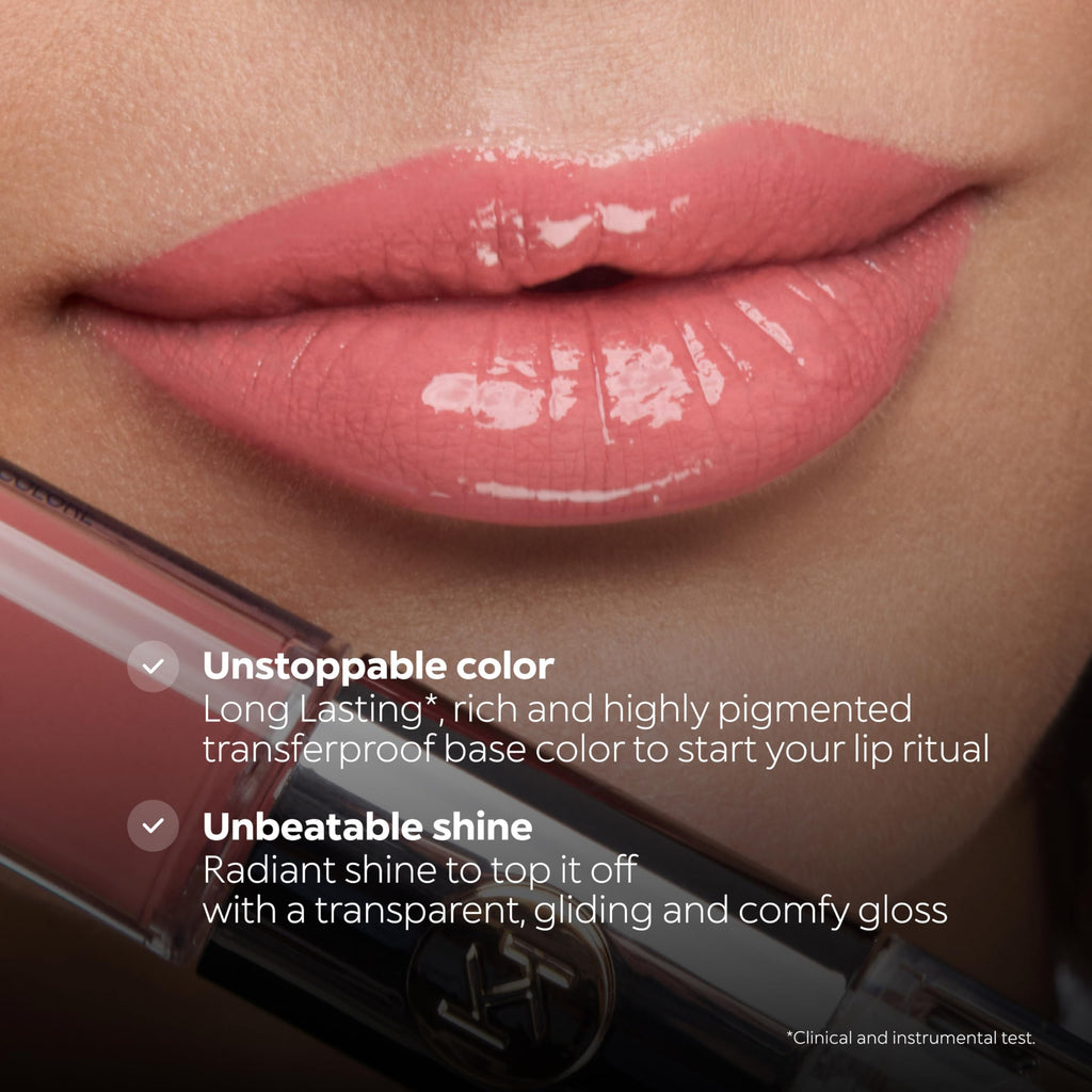 KIKO Milano Unlimited Double Touch 131 | Liquid Lipstick With A Bright Finish In A Two-Step Application. Lasts Up To 12 Hours. No-Transfer Base Colour