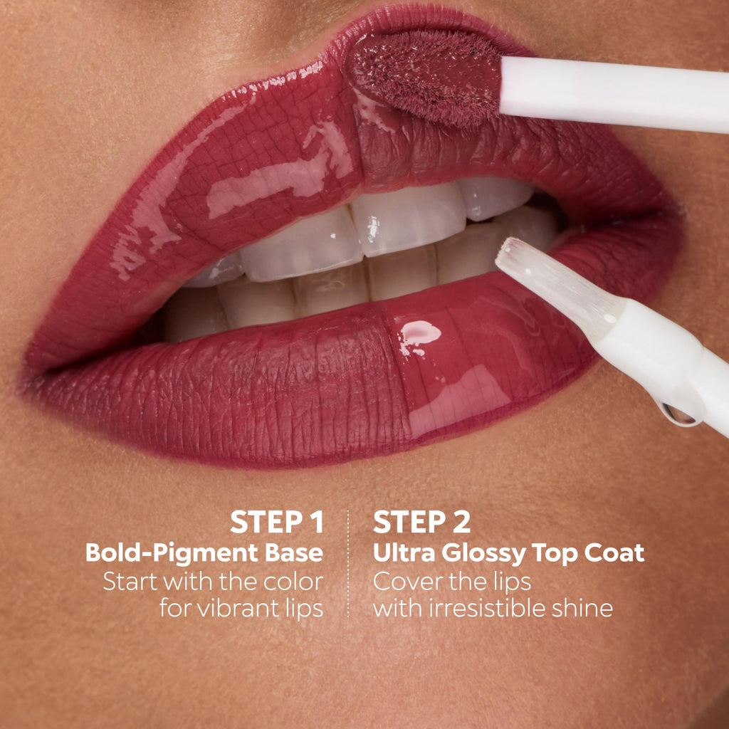 KIKO Milano Unlimited Double Touch 131 | Liquid Lipstick With A Bright Finish In A Two-Step Application. Lasts Up To 12 Hours. No-Transfer Base Colour