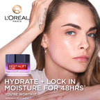 L'Or'eal Paris Day Cream, Revitalift Filler Deep Replumping Hyaluronic Acid Anti-Ageing Cream, Fills Wrinkles & Restores Volume, Intensely Hydrates, Replumps Skin, and Smooth Wrinkles, Age 35+, 50ml - Damaged Box