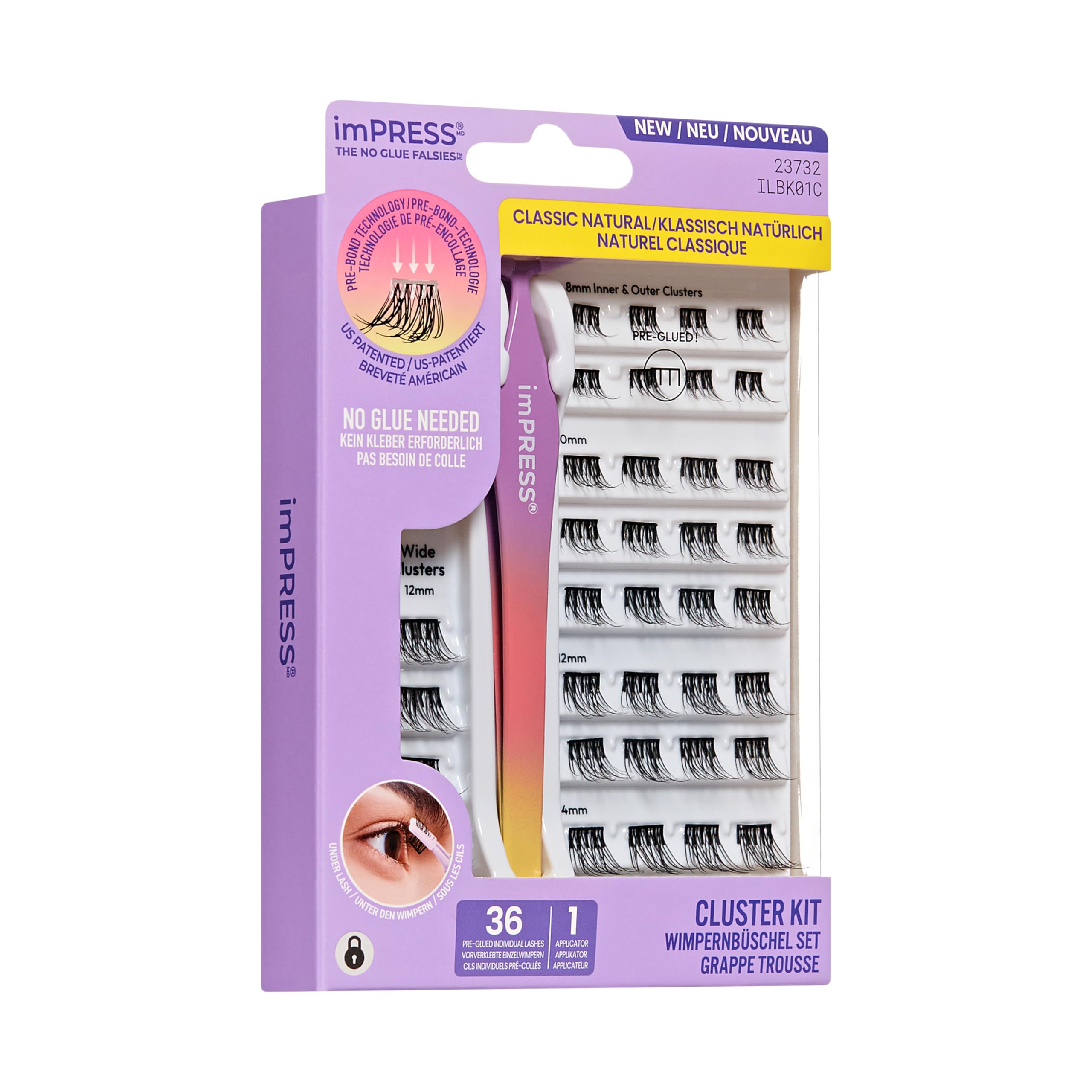 KISS Impress Press On Falsies Kit 36Ct #01 - Damaged Box