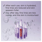 L'Oreal Paris Revitalift Filler Replumping Hyaluronic Acid Ampoules, Intensive 7-Day Treatment To visibly Smooth, Replump Skin & Reduce Fine Lines, 7 x 1.3ml