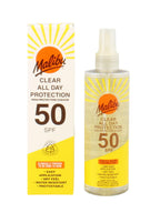 Malibu Sun SPF 50 Clear Spray Sunscreen, High Protection, Dry Feel, Water Resistant, 250ml