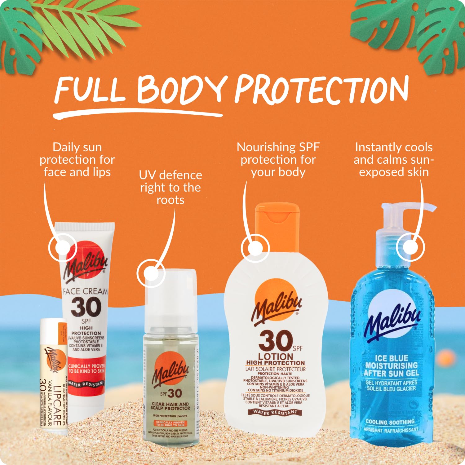 Malibu Sun SPF 6 Non-Greasy Dry Oil Spray for Tanning, Tan Enhancing & Moisturising Body Oil Mist, Water Resistant, 200ml