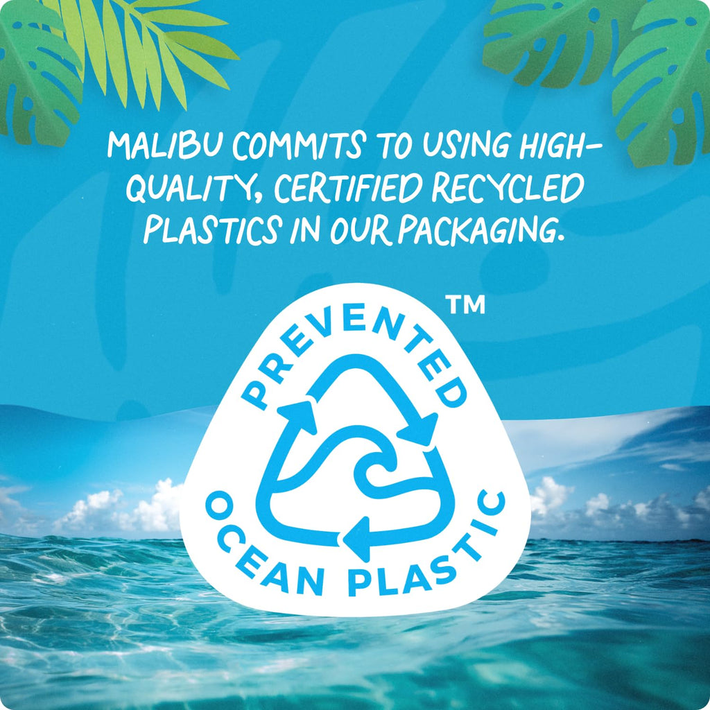 Malibu Sun SPF 50 Clear Spray Sunscreen, High Protection, Dry Feel, Water Resistant, 250ml