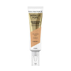 Max Factor Miracle Pure Liquid Foundation, Pearl Beige, Full Coverage, Flawless and Radiant Finish, Lightweight Formula, Smudge Resistant, Non Pore-Clogging, Fragrance Free, 35ml