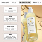 Naturium The Glow Getter Body Oil, Multi-Oil for Intense Nourishment, Hydrating & Moisturising Formula, Vegan 3.4 OZ / 100 ML