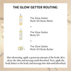 Naturium The Glow Getter Body Oil, Multi-Oil for Intense Nourishment, Hydrating & Moisturising Formula, Vegan 3.4 OZ / 100 ML
