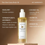 Naturium The Glow Getter Body Oil, Multi-Oil for Intense Nourishment, Hydrating & Moisturising Formula, Vegan 3.4 OZ / 100 ML