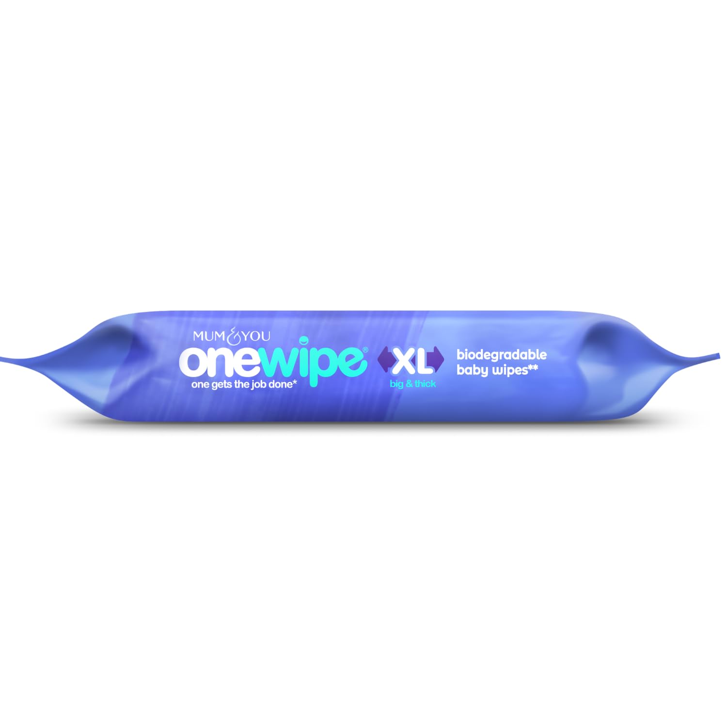 Mum & You Onewipe Baby Wipes Multipack, 100% Biodegradable Wet Wipes (10 Packs= 400 wipes), 99.4% Water| Ideal for Sensitive Newborn Skin, 30% XL Wet Wipes Adults,Eco-Friendly Wipes
