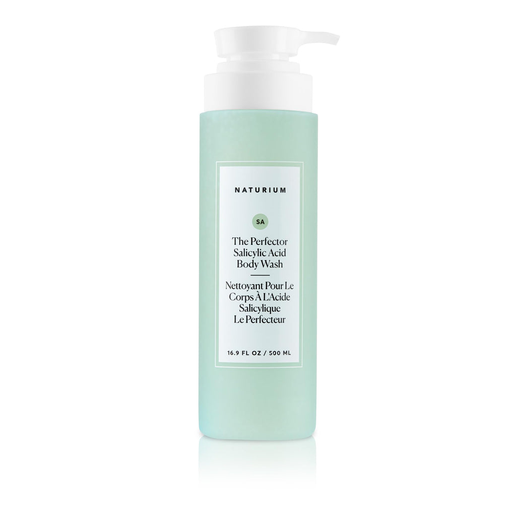 Naturium The Perfector Salicylic Acid Body Wash, Gentle & Smoothing Cleanser | 16.9 FL OZ / 500 ML - Damaged Box