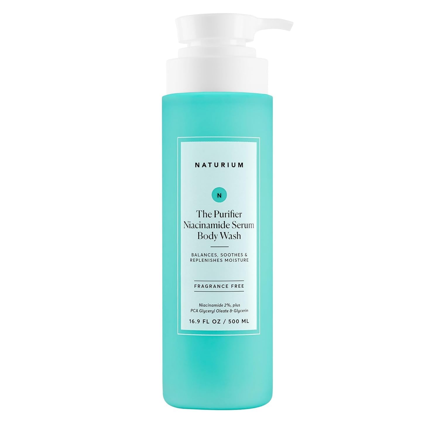 Naturium The Perfector Salicylic Acid Body Wash, Gentle & Smoothing Cleanser | 16.9 FL OZ / 500 ML - Damaged Box