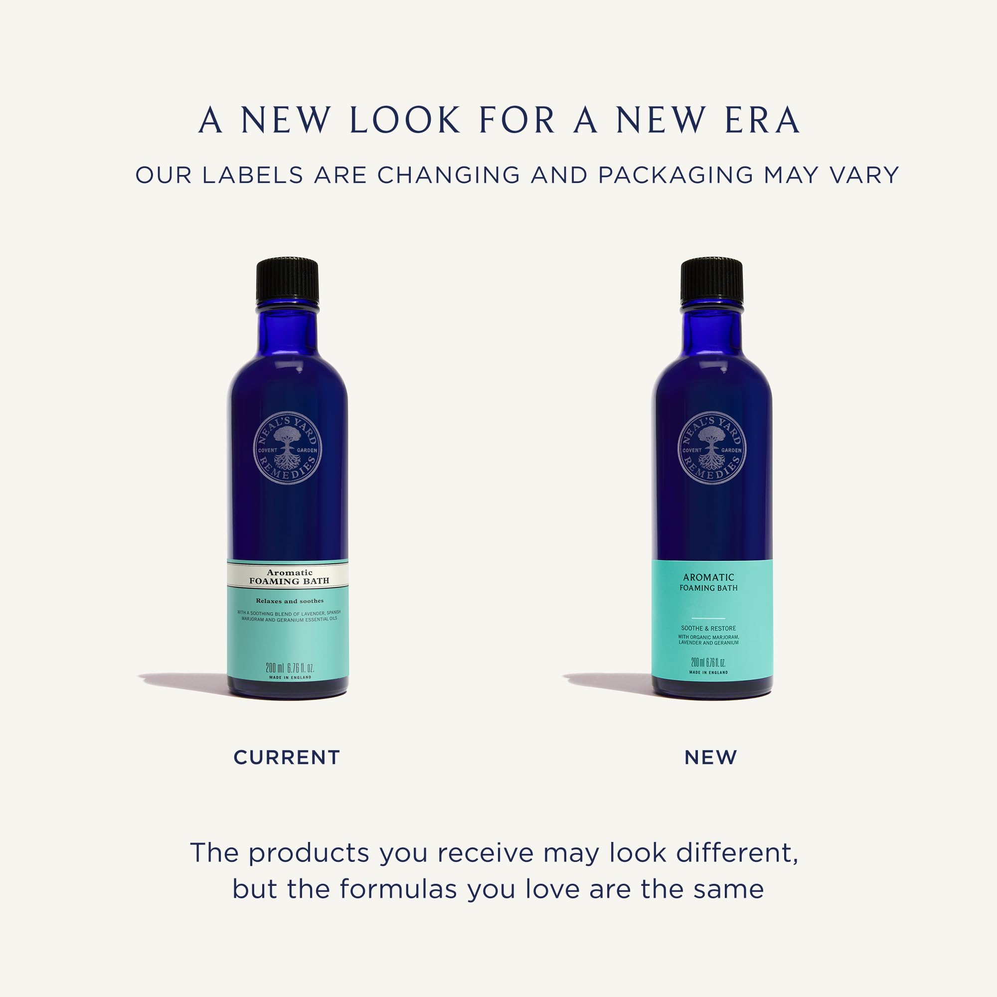 Neal's Yard Remedies Aromatic Foaming Bath | Helps the Mind & Body - Relax & Unwind | 200ml