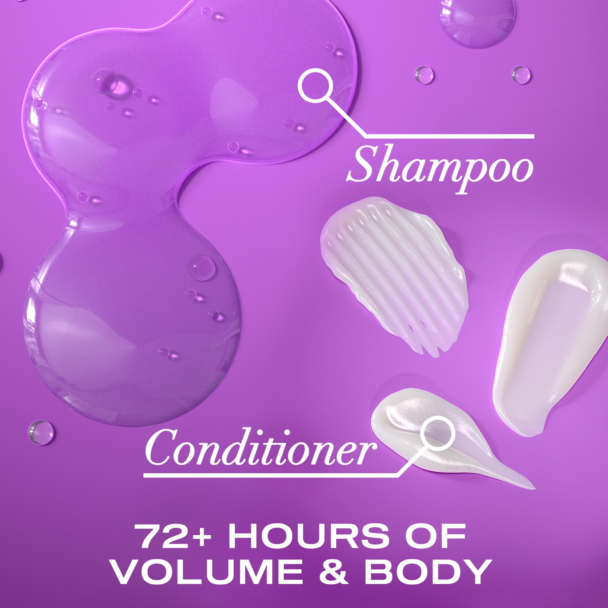 OGX Biotin and Collagen Volumising Hair Shampoo, Thick and Full, with Vitamin B7 Biotin, and Collagen, for Fine Hair, Sulfate Free Surfactants, 577ml (Packaging may vary) - Damaged Box