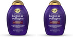 OGX Biotin and Collagen Volumising Hair Shampoo, Thick and Full, with Vitamin B7 Biotin, and Collagen, for Fine Hair, Sulfate Free Surfactants, 577ml (Packaging may vary) - Damaged Box