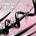 Maybelline Tubing Mascara Black, Lash Sensational Sky High Tubes Mascara with with Shea Butter + Castor Oil, Lengthening for Extension-Like Length, 24H Smudge-Proof, Washable, Vegan, Sensitive Eyes