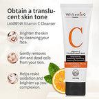 Vitamin C Facial Cleanser - Oil Control Hydrating Face Wash - Deep Cleansing Moisturising Skincare