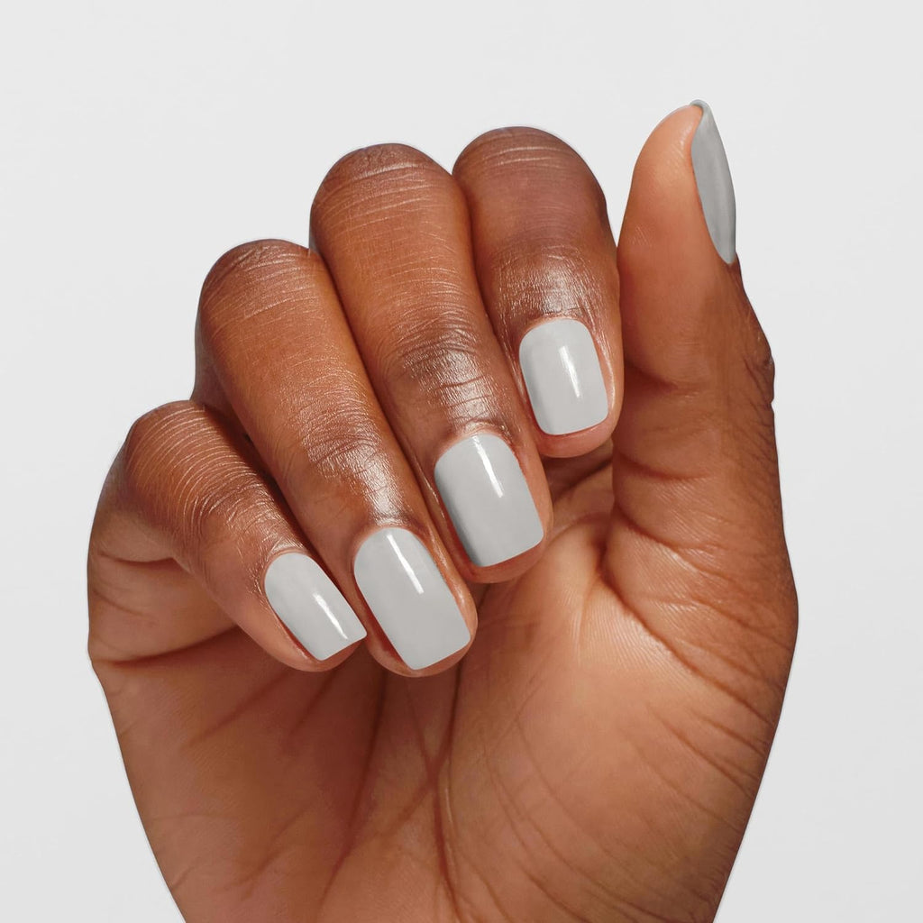 OPI Infinite Shine Nail Polish - Gray it on Me - Gel Like & Long Lasting Grey Cr`eme Nail Polish - with Pre-Cured Gel Technology & OPI Pro-Wide Brush (15ml)