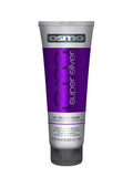 OSMO Super Silver Mask 250 ml - Purple Hair Mask for Blonde, Bleached & Grey Hair - Neutralises Brassy Yellow Tones & Enhances Cool, Ashy Colour